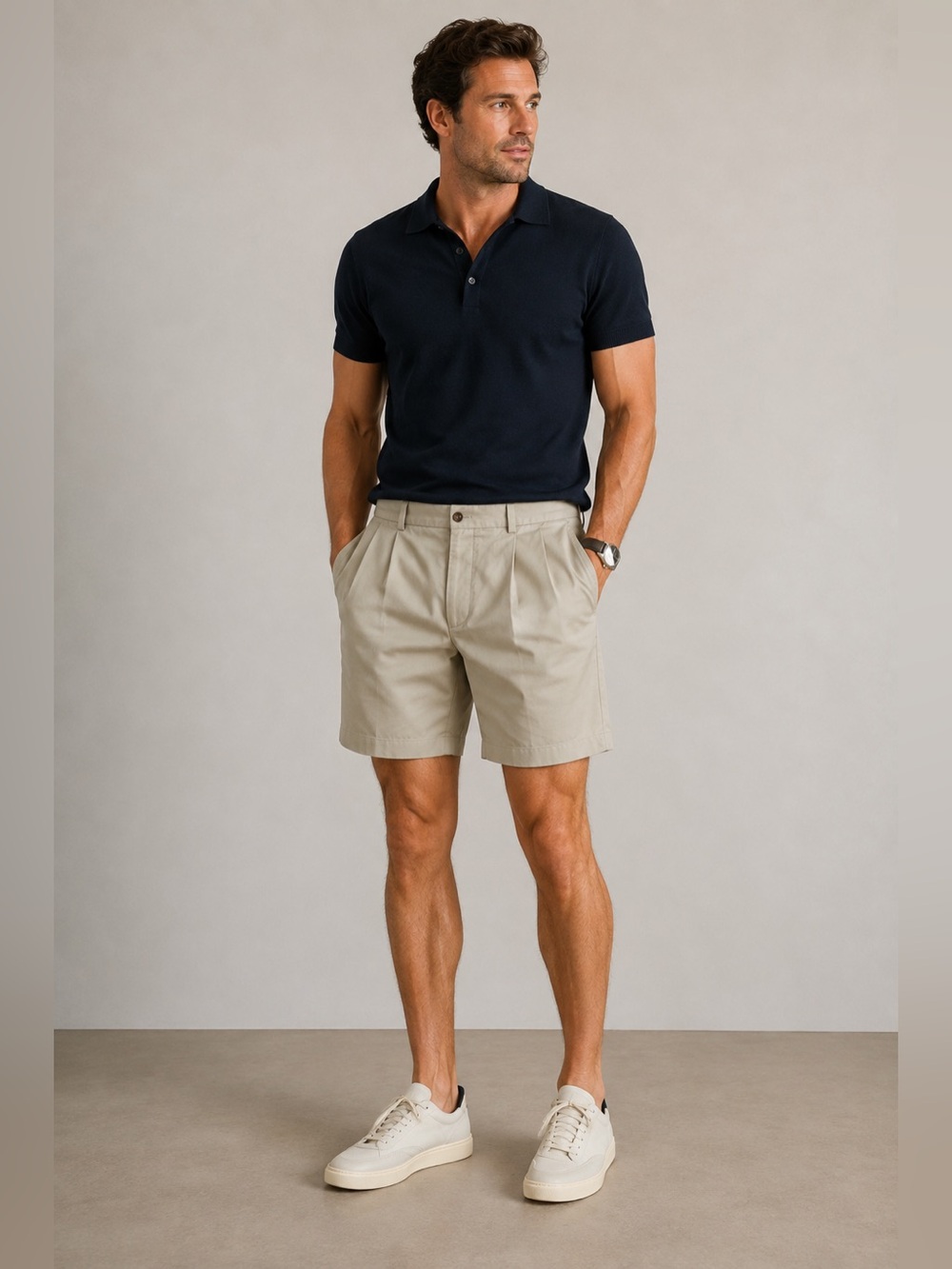 Men's Brooks Brothers Khaki Shorts - Size 38